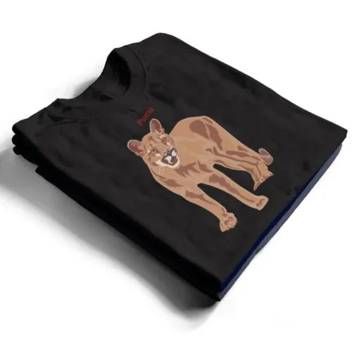 Mountain Lion Cougar Big Cat Lover T Shirt