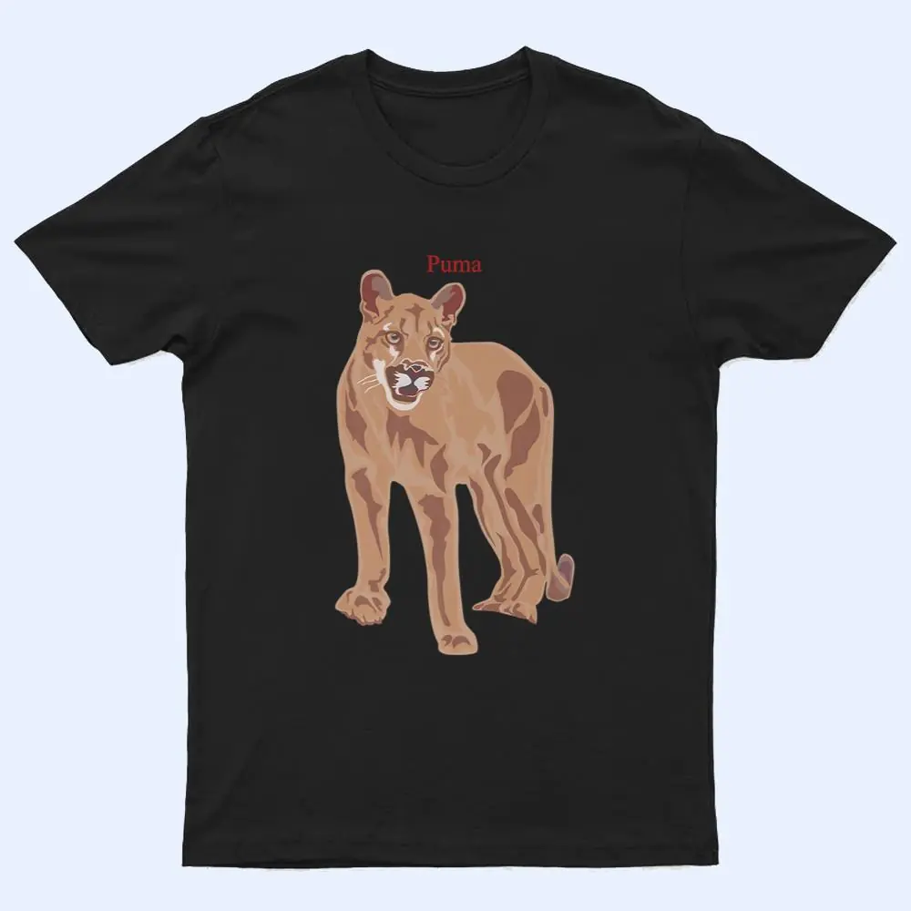 Mountain Lion Cougar Big Cat Lover T Shirt Mountain Lion Cougar Big Cat Lover T Shirt