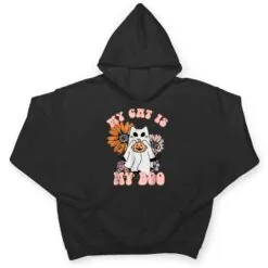 My Cat Is My Boo Floral Groovy Ghost Cat Spooky Halloween T Shirt My Cat Is My Boo Floral Groovy Ghost Cat Spooky Halloween T Shirt