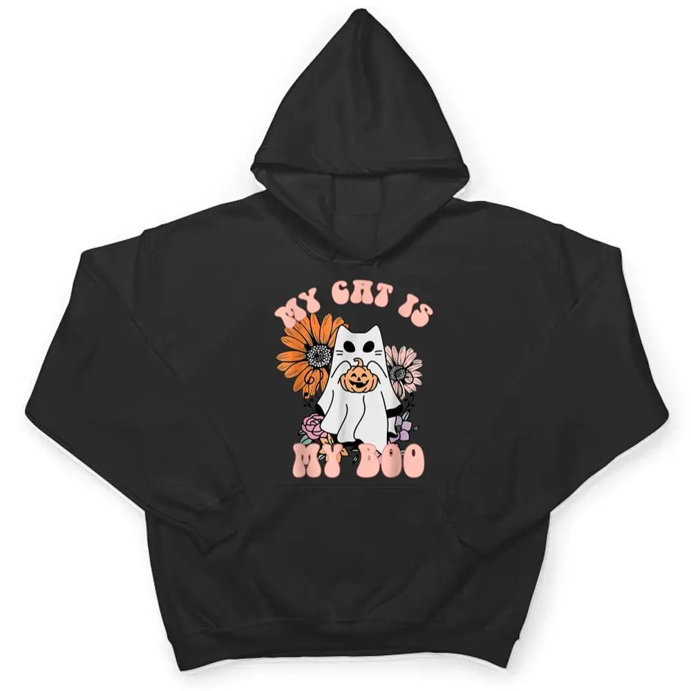 My-Cat-Is-My-Boo-Floral-Groovy-Ghost-Cat-Spooky-Halloween-T-Shirt-3 My Cat Is My Boo Floral Groovy Ghost Cat Spooky Halloween T Shirt