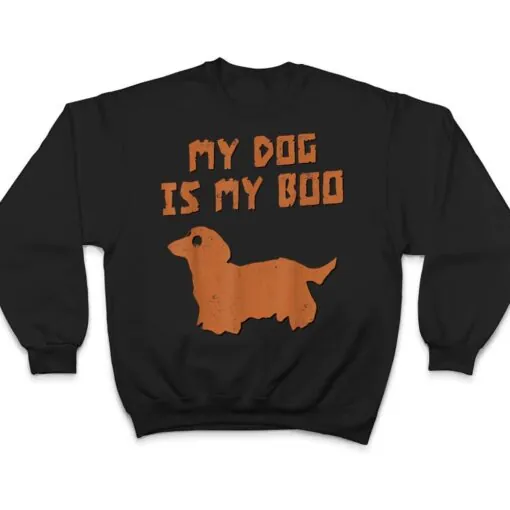 My Dog Is My Boo Dog Lover Halloween T Shirt