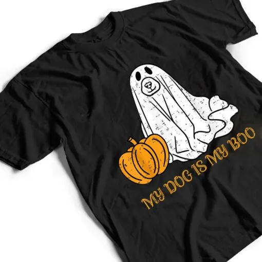 My Dog Is My Boo Ghost Funny Halloween Dog Lovers Boo Dog T Shirt