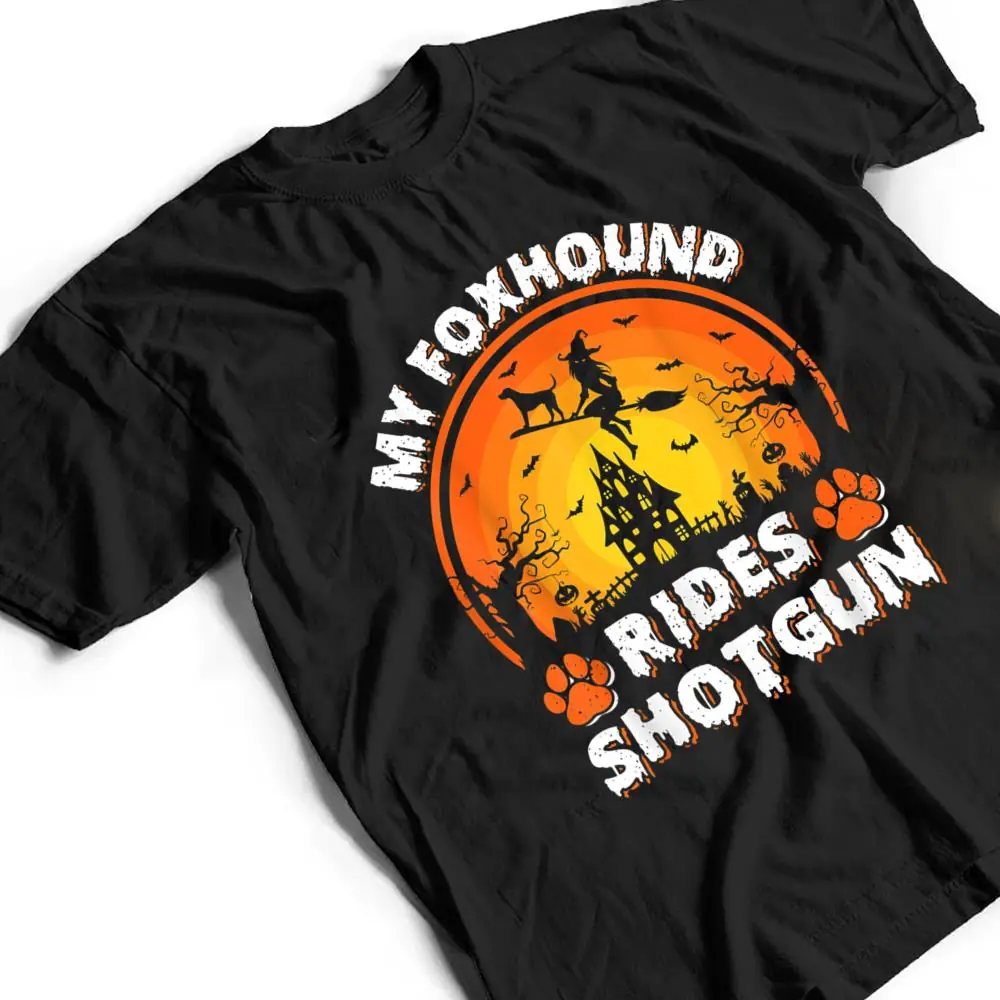 My-Foxhound-Dog-Ride-Witch-Shotgun-Halloween-T-Shirt-2 My Foxhound Dog Ride Witch Shotgun Halloween T Shirt