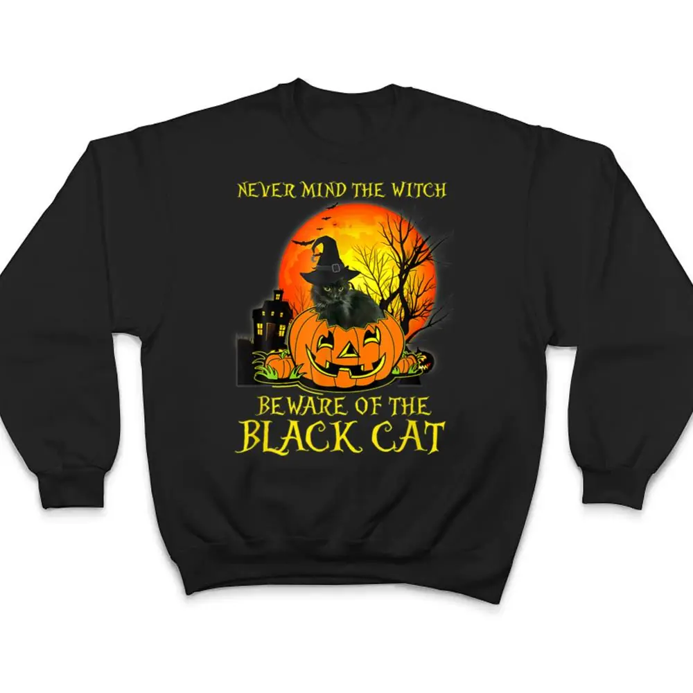Never-Mind-A-Witch-Beware-Of-He-Black-Cat-Halloween-T-Shirt-4 Never Mind A Witch Beware Of He Black Cat Halloween T Shirt