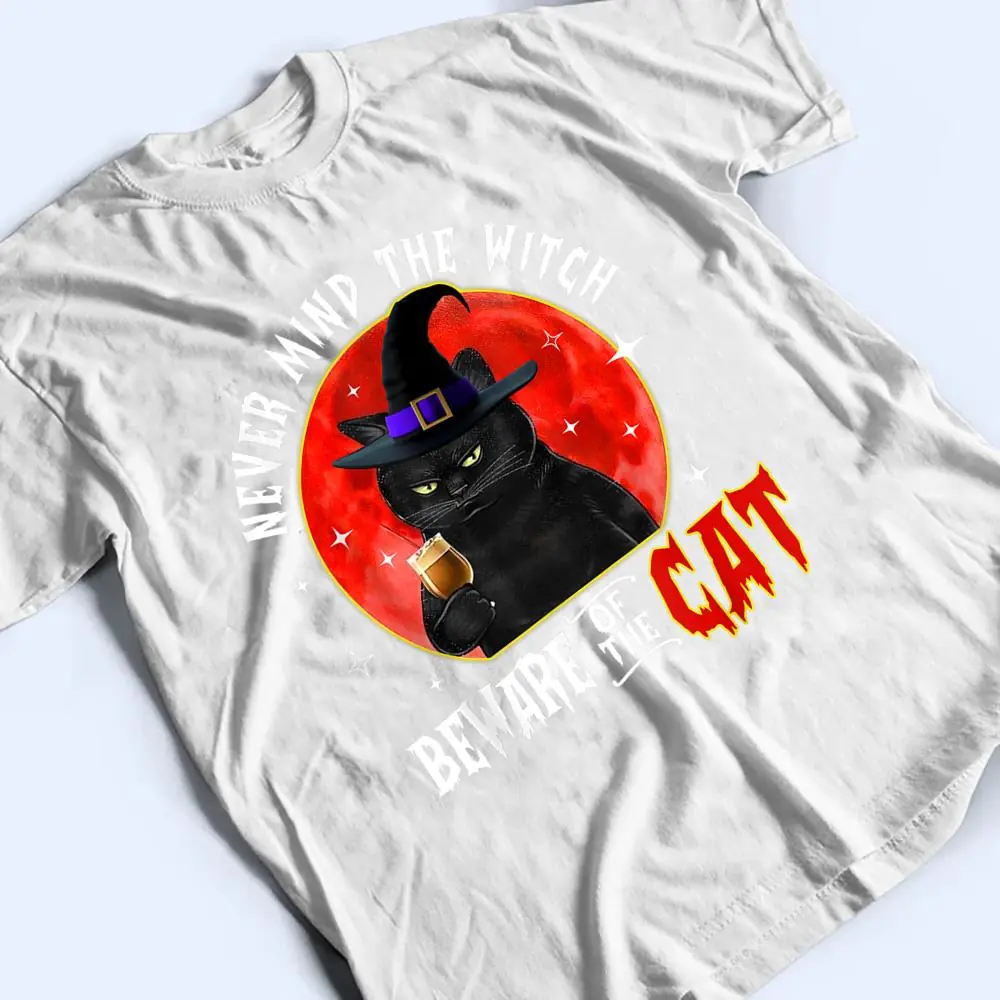 Never-Mind-The-Witch-Beware-Of-The-Cat-Halloween-T-Shirt-2 Never Mind The Witch Beware Of The Cat Halloween T Shirt