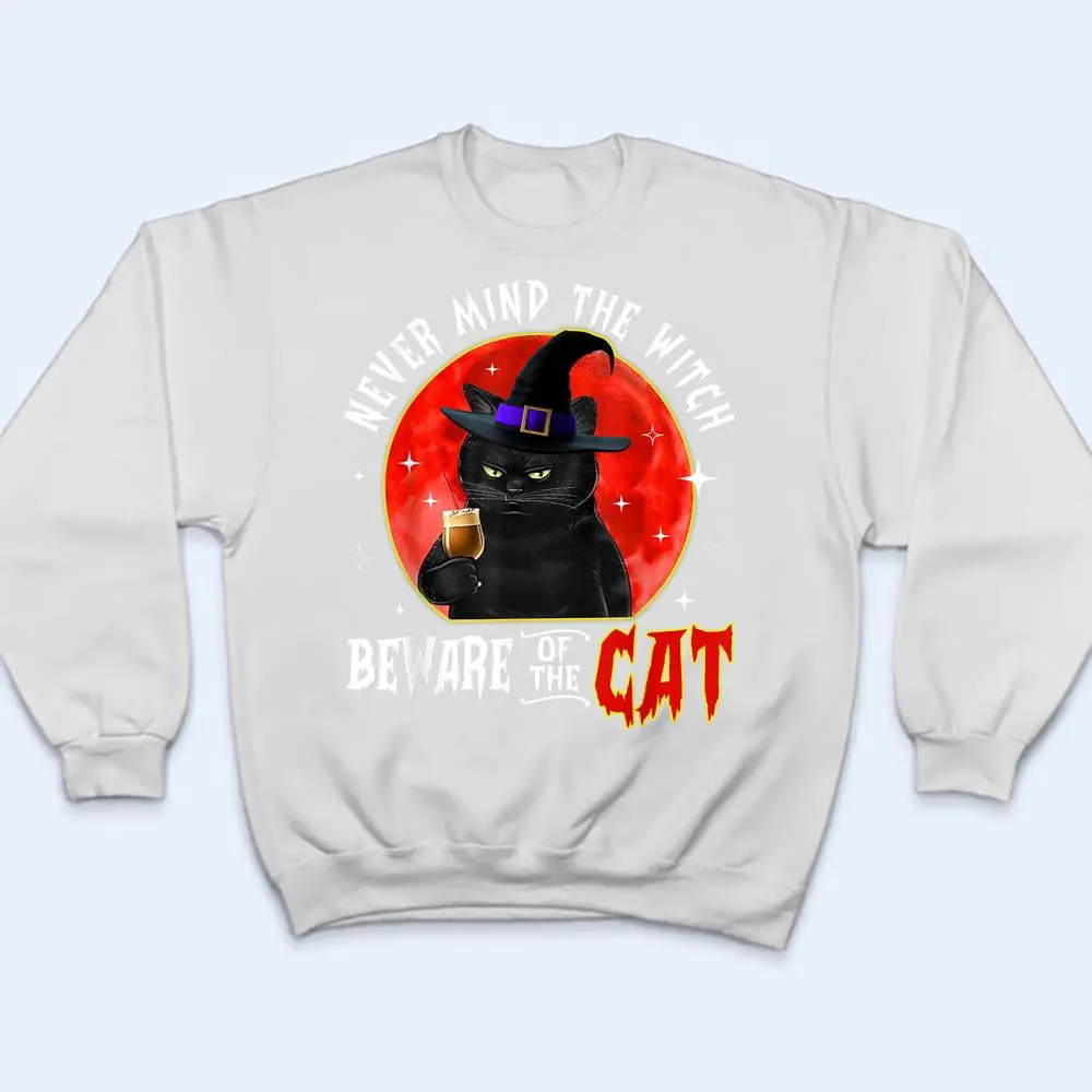 Never-Mind-The-Witch-Beware-Of-The-Cat-Halloween-T-Shirt-4 Never Mind The Witch Beware Of The Cat Halloween T Shirt