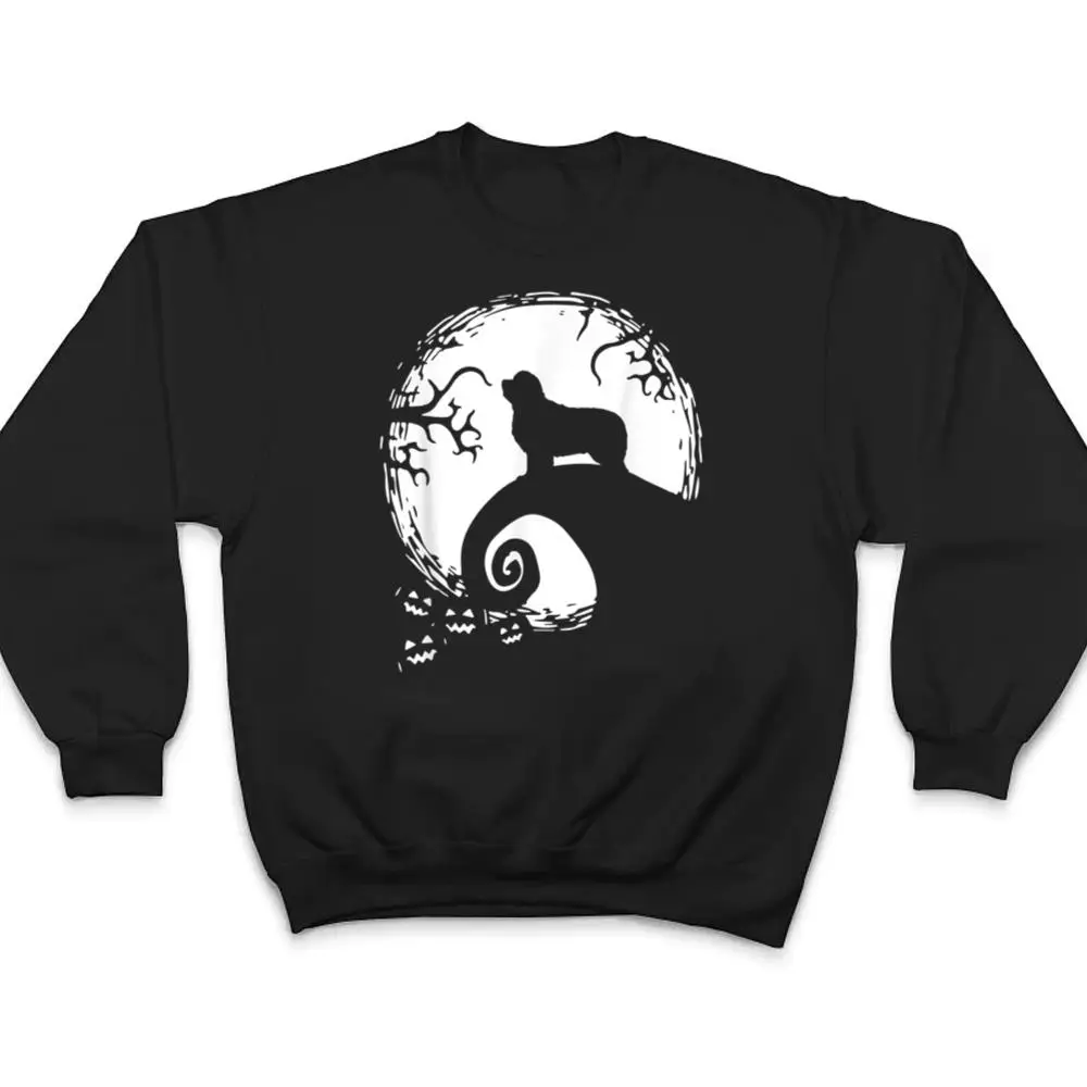 Newfoundland-And-Moon-Halloween-T-Shirt-4 Newfoundland And Moon Halloween T Shirt
