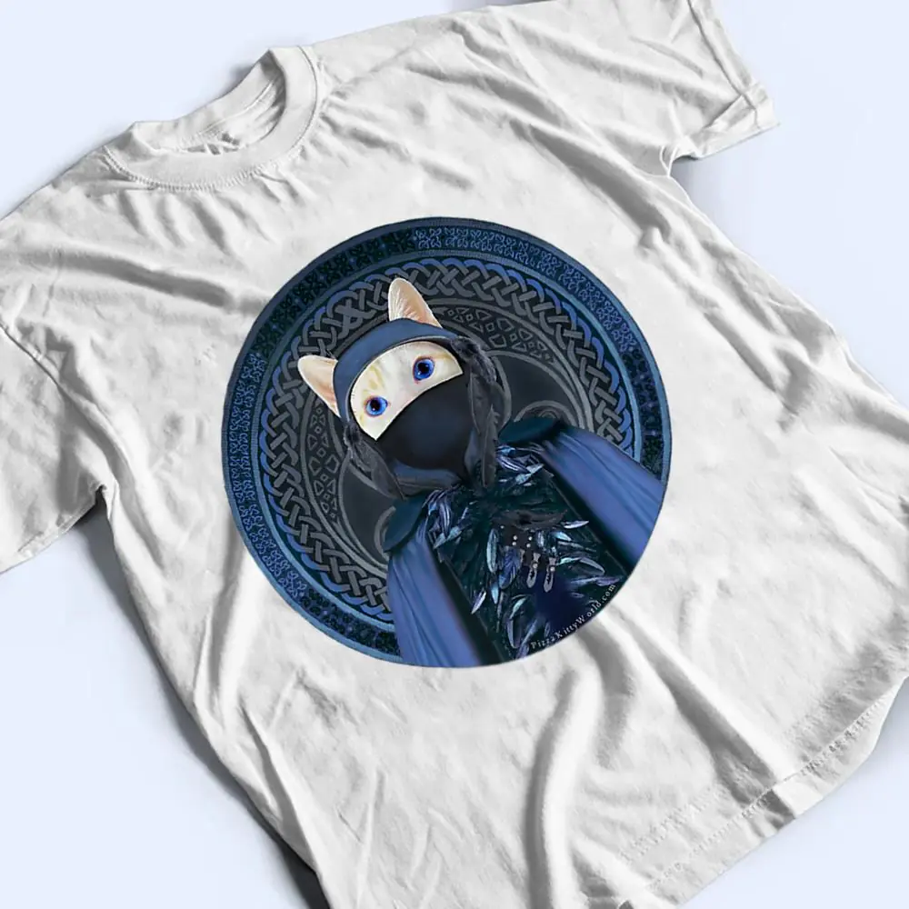 Ninja-Assassin-Kitten-Flame-Point-Siamese-Cat-Warrior-Kitty-T-Shirt-2 Ninja Assassin Kitten Flame Point Siamese Cat Warrior Kitty T Shirt