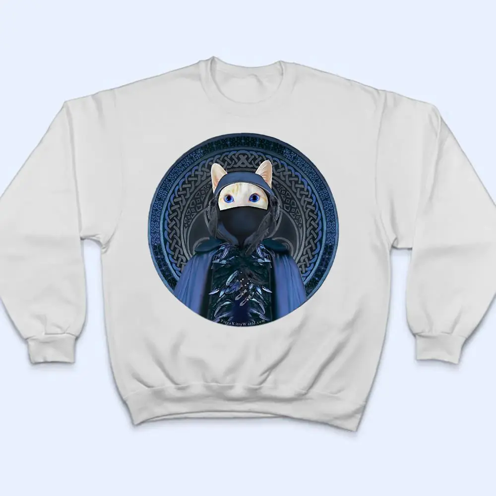 Ninja-Assassin-Kitten-Flame-Point-Siamese-Cat-Warrior-Kitty-T-Shirt-4 Ninja Assassin Kitten Flame Point Siamese Cat Warrior Kitty T Shirt