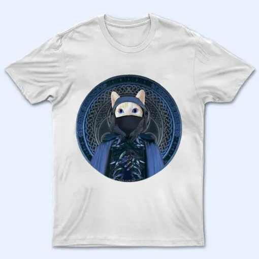 Ninja Assassin Kitten Flame Point Siamese Cat Warrior Kitty T Shirt