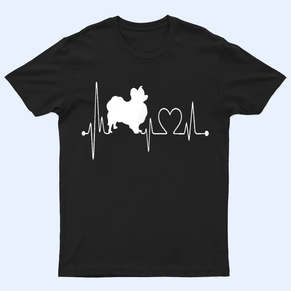 Papillon Dog My Heartbeat EKG Dogs My Cardio Dog Lovers T Shirt Papillon Dog My Heartbeat EKG Dogs My Cardio Dog Lovers T Shirt