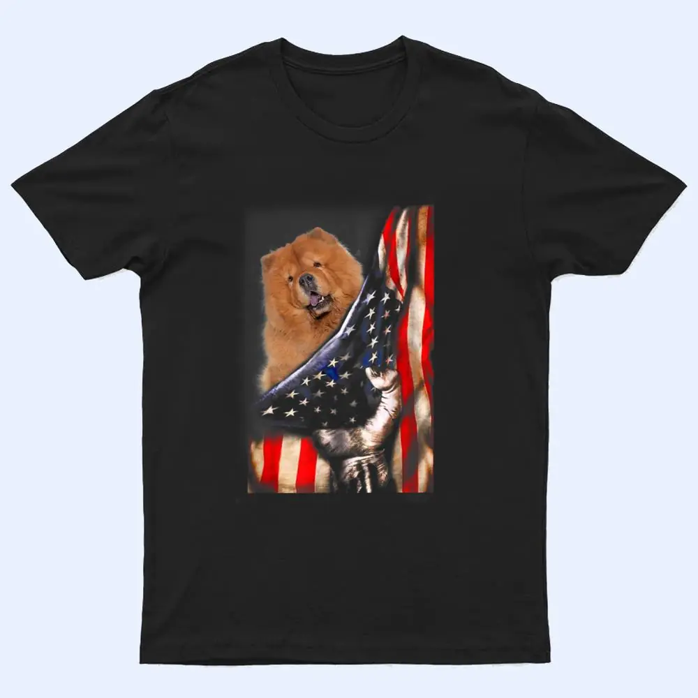 Patrioticdog Lover USA Flag Chow Chow T Shirt Patrioticdog Lover USA Flag Chow Chow T Shirt