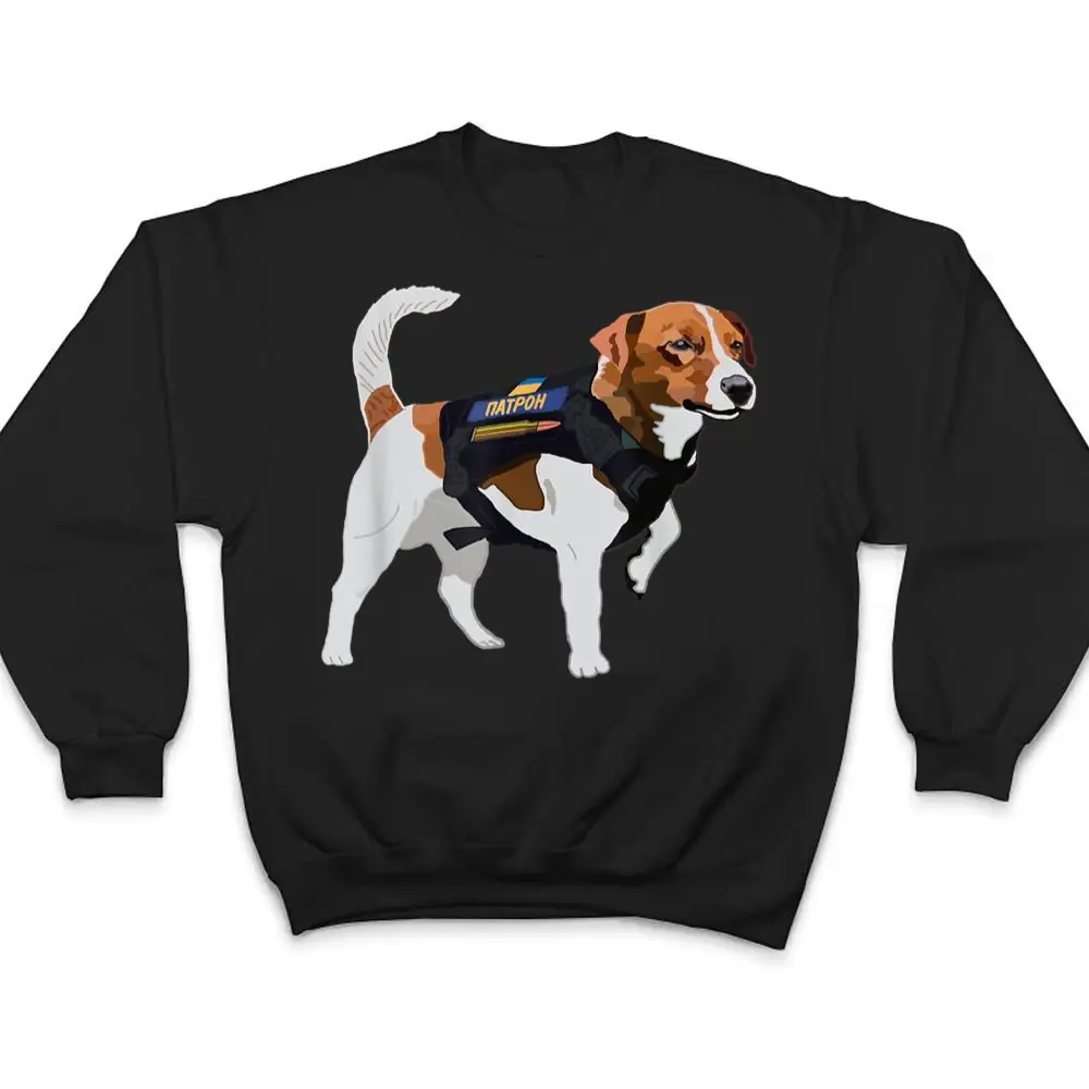 Patron-the-Dog-from-Ukraine-Ukrainian-National-Superhero-T-Shirt-4 Patron the Dog from Ukraine - Ukrainian National Superhero T Shirt