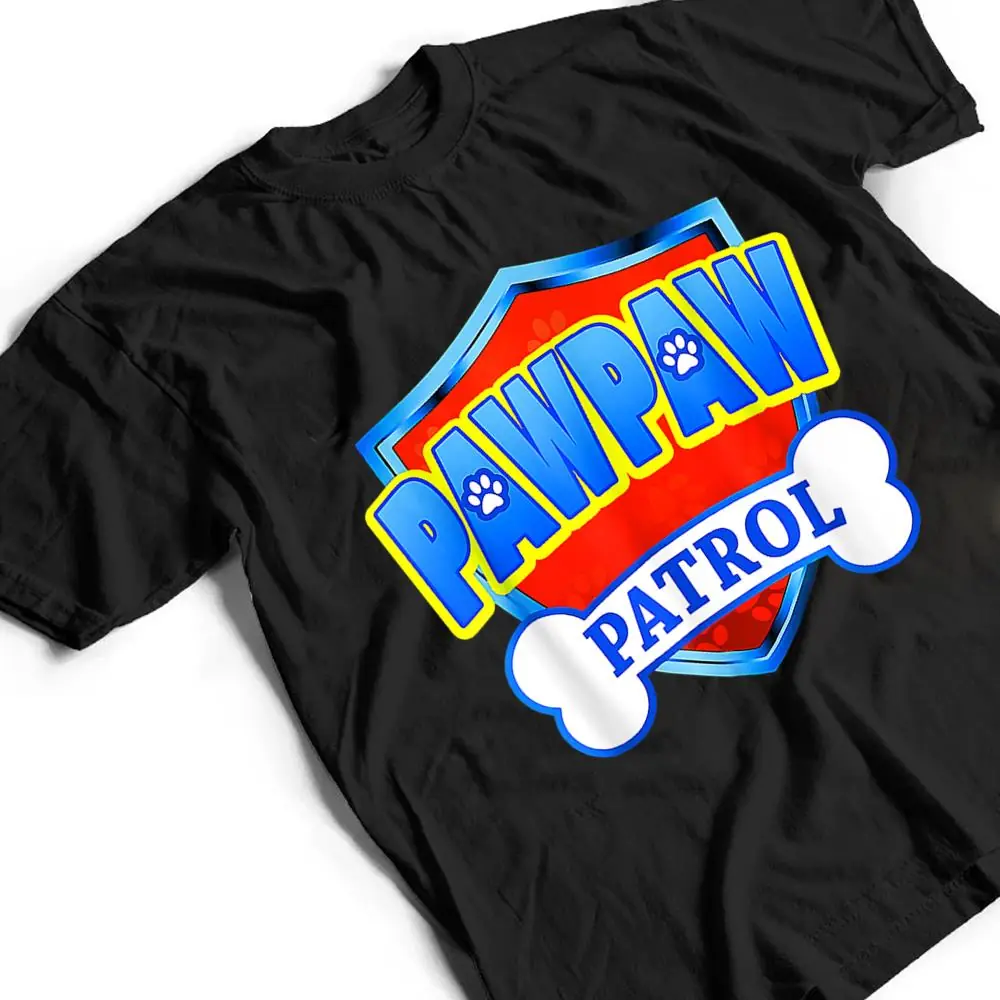 Pawpaw-Patrol-Dog-Mom-Dad-Funny-Gift-Birthday-Party-Grandpa-T-Shirt-2 Pawpaw Patrol-Dog Mom Dad Funny Gift Birthday Party Grandpa T Shirt
