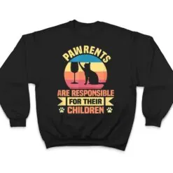 Pawrents Outfit Cat Women Cat Men Cat Parents Funny T Shirt