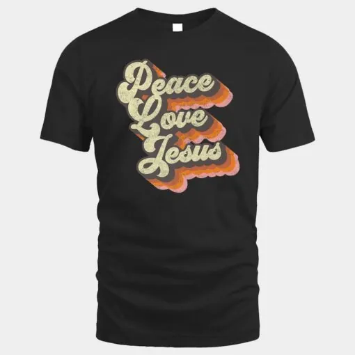 Peace Love Jesus - 70s Vintage Christian Religious God Faith