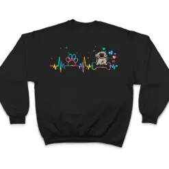 Pekingese Heartbeat Funny Tie Dye Dog Lovers T Shirt Pekingese Heartbeat Funny Tie Dye Dog Lovers T Shirt