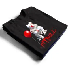 Pitbull Dog IT-Clown For Halloween Day Horror T Shirt Pitbull Dog IT-Clown For Halloween Day Horror T Shirt
