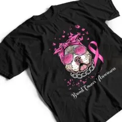 Pitbull Dog Lover Pink Ribbon Breast Cancer Awareness T Shirt Pitbull Dog Lover Pink Ribbon Breast Cancer Awareness T Shirt