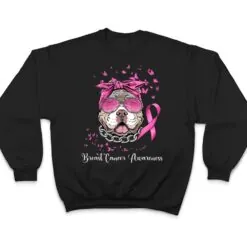 Pitbull Dog Lover Pink Ribbon Breast Cancer Awareness T Shirt Pitbull Dog Lover Pink Ribbon Breast Cancer Awareness T Shirt