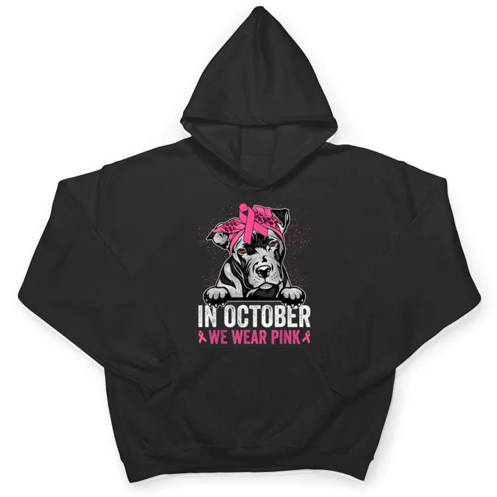 Pitbull-Dog-Pink-Ribbon-Breast-Cancer-Awareness-T-Shirt-3 Pitbull Dog Pink Ribbon Breast Cancer Awareness T Shirt
