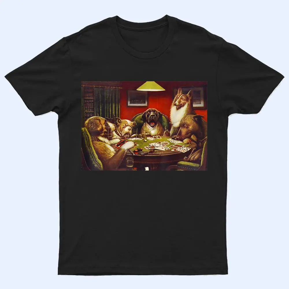 Poker Player Dogs Playing Poker Funny Poker T Shirt Poker Player Dogs Playing Poker Funny Poker T Shirt