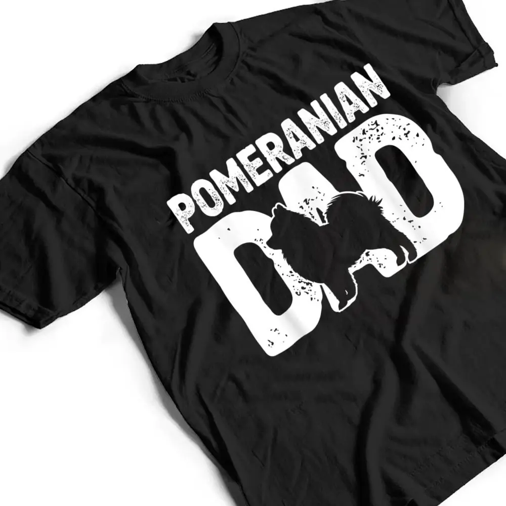 Pomeranian-Dad-Dog-Lover-Funny-Pom-Dog-Owner-Father-Daddy-T-Shirt-2 Pomeranian Dad Dog Lover Funny Pom Dog Owner Father Daddy T Shirt