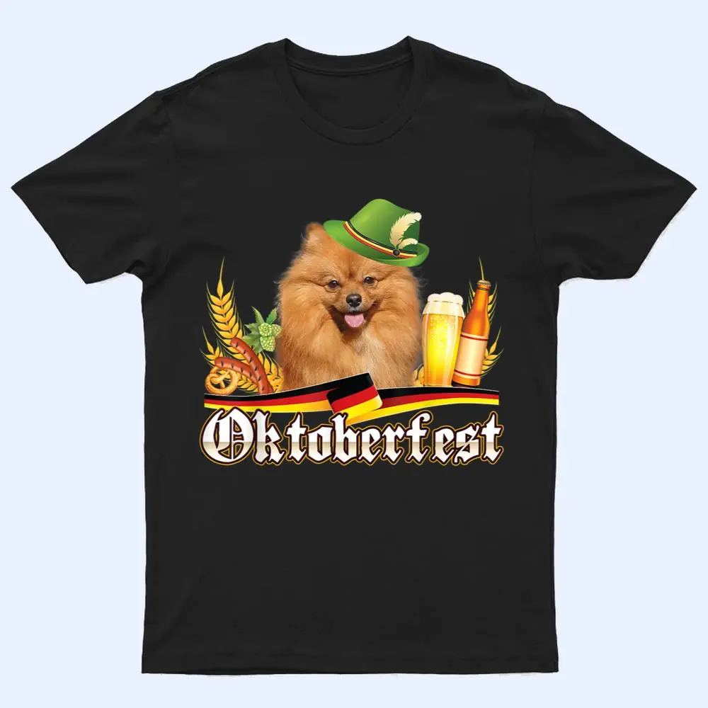 Pomeranian Dog Beer Oktoberfest Prost Beer Festival Munich T Shirt Pomeranian Dog Beer Oktoberfest Prost Beer Festival Munich T Shirt