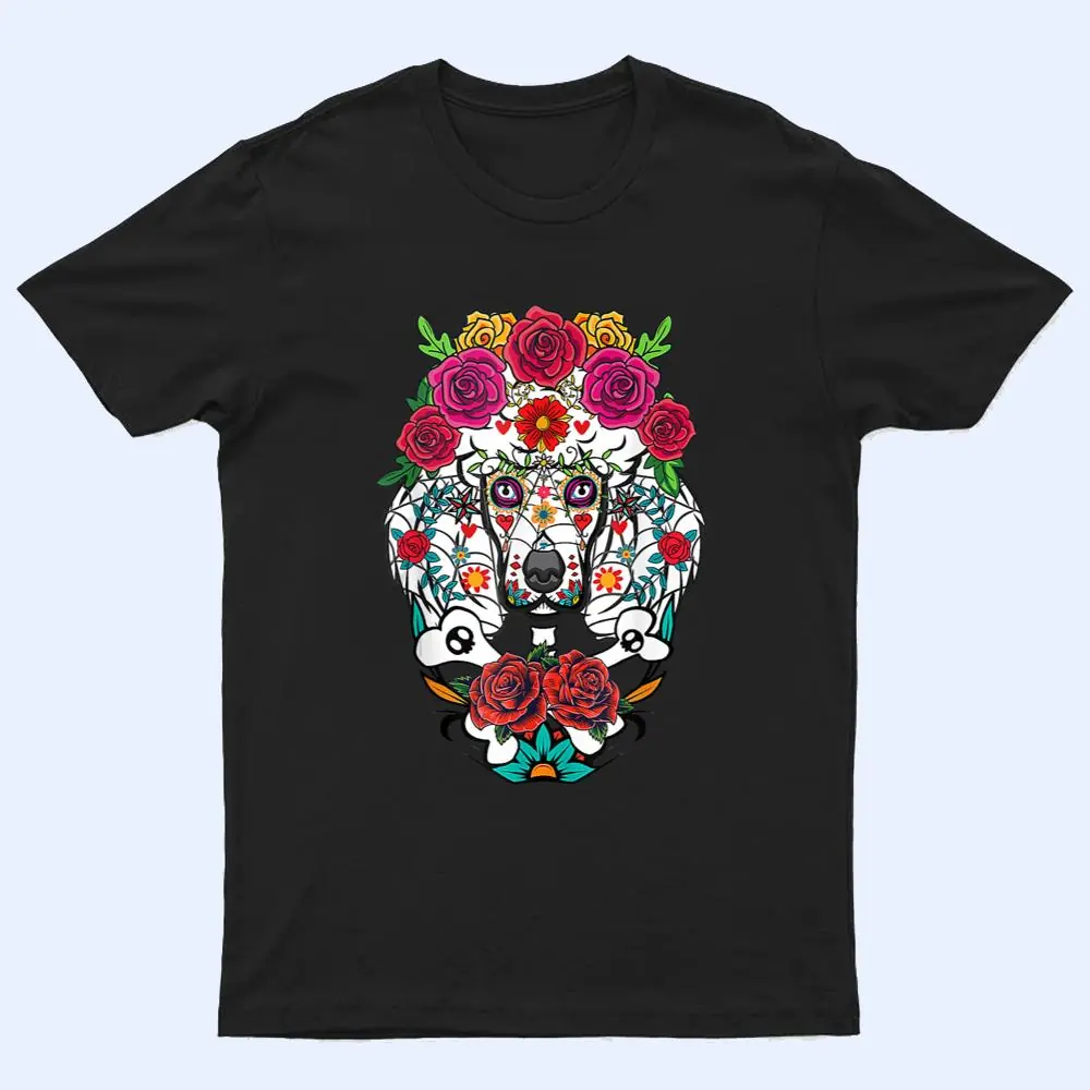 Poodle dia de los muertos day of the dead Dog sugar T Shirt Poodle dia de los muertos day of the dead Dog sugar T Shirt