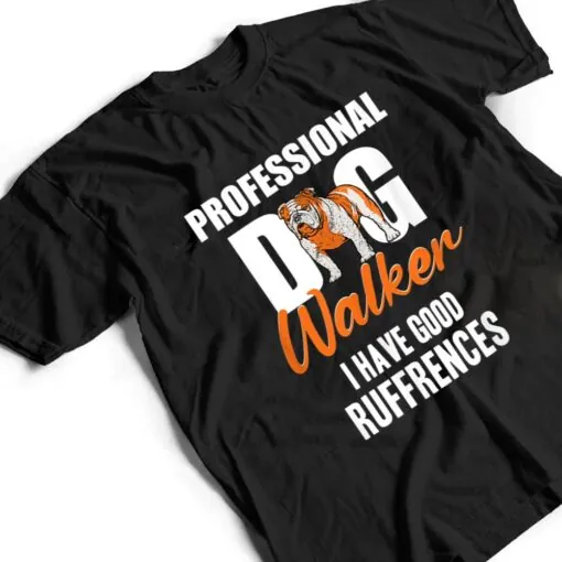 Professional Dog Walker Pet Owner T Shirt