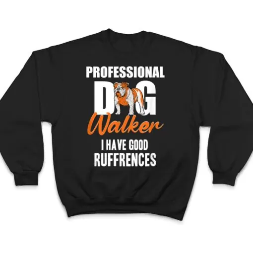 Professional Dog Walker Pet Owner T Shirt