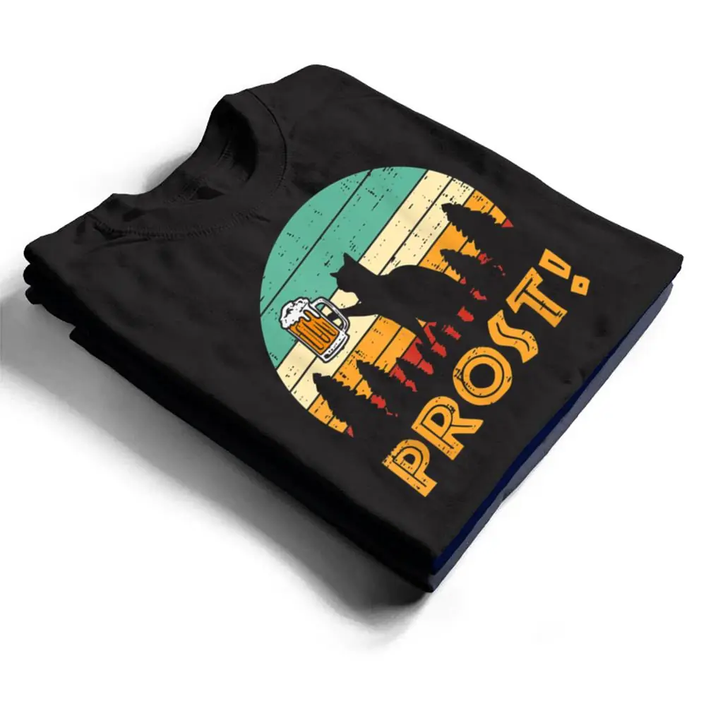 Prost-Cat-Silhouette-Retro-Bavarian-Oktoberfest-T-Shirt-1 Prost Cat Silhouette Retro Bavarian Oktoberfest T Shirt