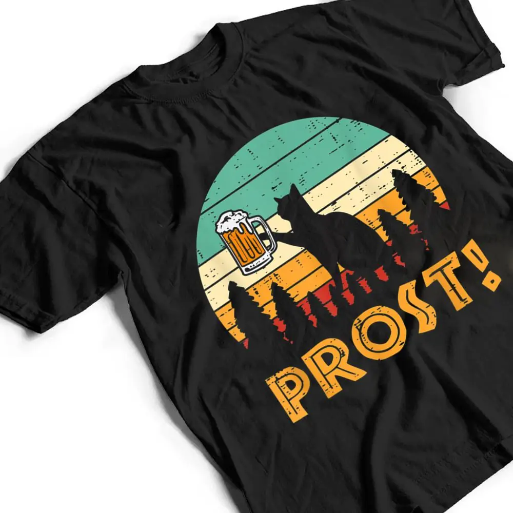 Prost-Cat-Silhouette-Retro-Bavarian-Oktoberfest-T-Shirt-2 Prost Cat Silhouette Retro Bavarian Oktoberfest T Shirt