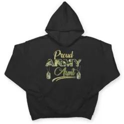 Proud Army Aunt US Flag Camo Dog Tags Military T Shirt Proud Army Aunt US Flag Camo Dog Tags Military T Shirt