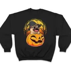 Pug And Pumpkin Spooky Halloween Dog T Shirt Pug And Pumpkin Spooky Halloween Dog T Shirt