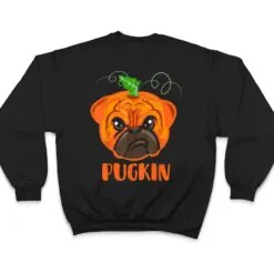 Pugkin Funny Halloween Pug Costume Pumpkin Pug Dog Lovers T Shirt Pugkin Funny Halloween Pug Costume Pumpkin Pug Dog Lovers T Shirt
