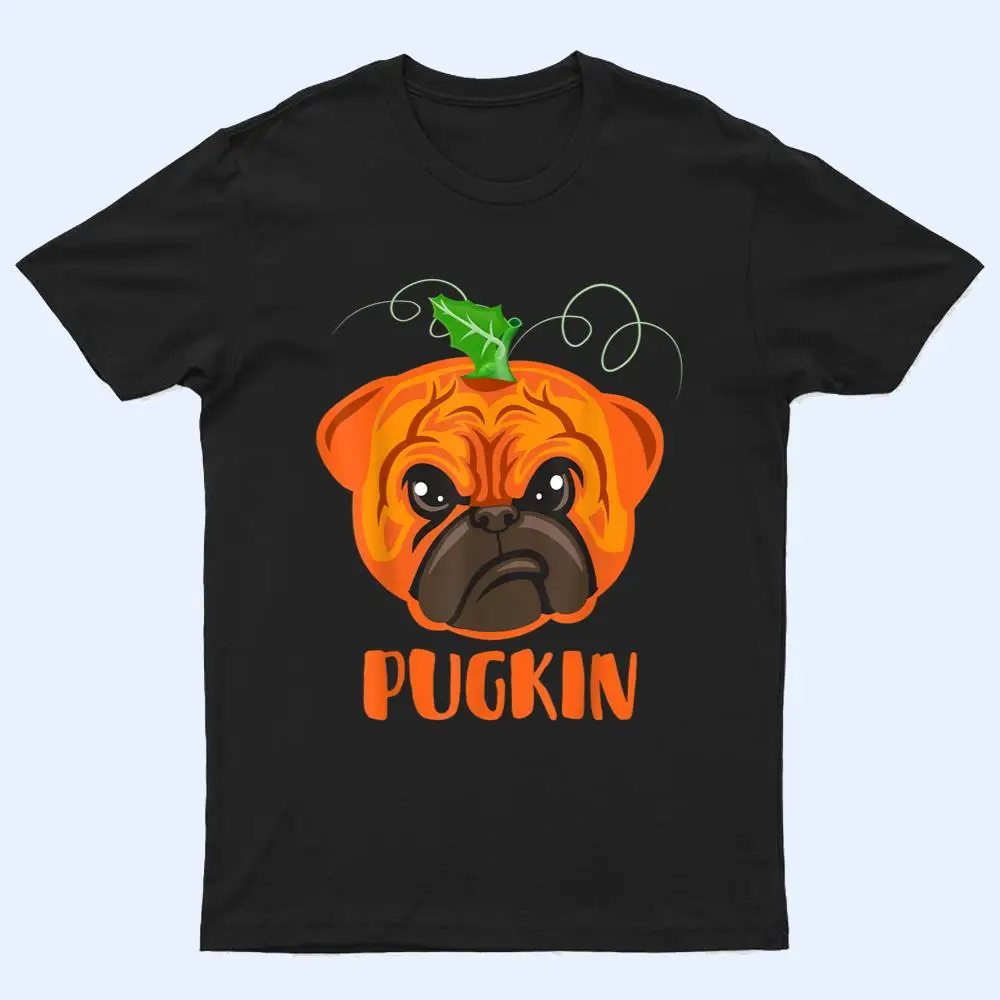 Pugkin Funny Halloween Pug Costume Pumpkin Pug Dog Lovers T Shirt Pugkin Funny Halloween Pug Costume Pumpkin Pug Dog Lovers T Shirt