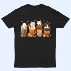 Pumpkin Spice Latte Costume For Cats Lover Cute Autumn Fall T Shirt