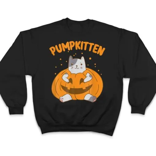 Pumpkitten Halloween 2022 Group Funny Pumpkin And Cat T Shirt