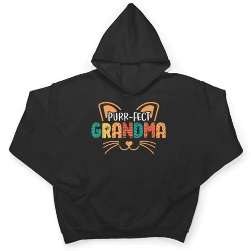 Purr-fect Cat Grandma Cats Lover T Shirt