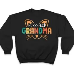 Purr-fect Cat Grandma Cats Lover T Shirt