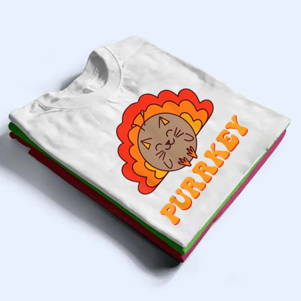 Purrkey-Turkey-Cat-Pun-Funny-Thanksgiving-Cat-Lover-T-Shirt-1 Purrkey Turkey Cat Pun Funny Thanksgiving Cat Lover T Shirt