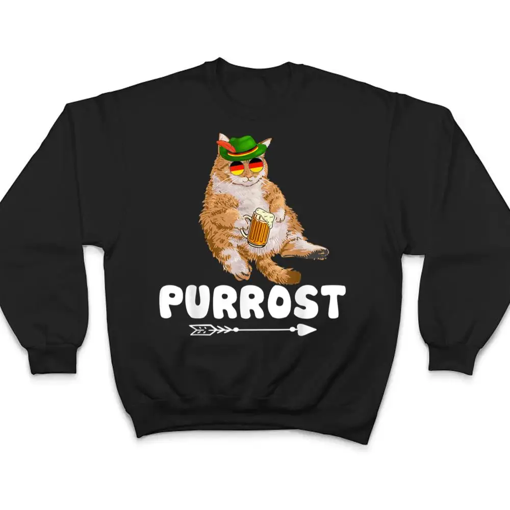 Purrost-Lederhosen-Cat-Drinkers-Germany-Munich-Oktoberfest-T-Shirt-4 Purrost Lederhosen Cat Drinkers Germany Munich Oktoberfest T Shirt