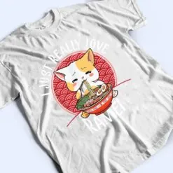 Ramen Cat Anime Kawaii Japanese Gift Girls Official Teenager T Shirt Ramen Cat Anime Kawaii Japanese Gift Girls Official Teenager T Shirt