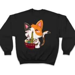 Ramen Cat Kawaii Anime Japanese Food Girls Official Teenager_5 T Shirt Ramen Cat Kawaii Anime Japanese Food Girls Official Teenager_5 T Shirt