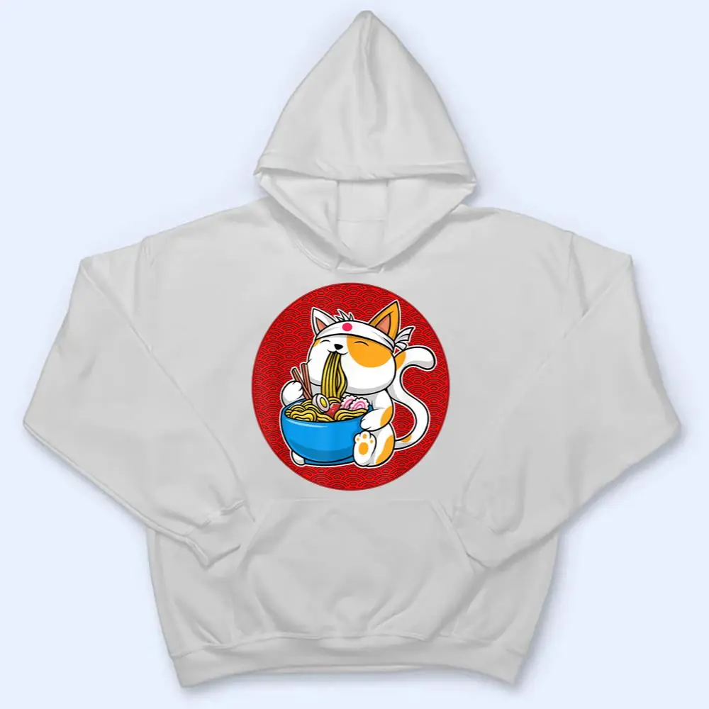 Ramen-Cat-Neko-Anime-Cat-Lover-Kawaii-Japanese-T-Shirt-3 Ramen Cat Neko Anime Cat Lover Kawaii Japanese T Shirt