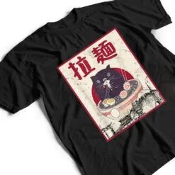Ramen Cat Neko Anime Kawaii Cat Lover Japanese Sunset Retro T Shirt Ramen Cat Neko Anime Kawaii Cat Lover Japanese Sunset Retro T Shirt