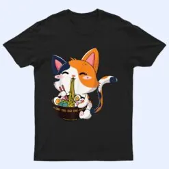Ramen Cat  Neko Anime Kawaii Cat Lover T Shirt