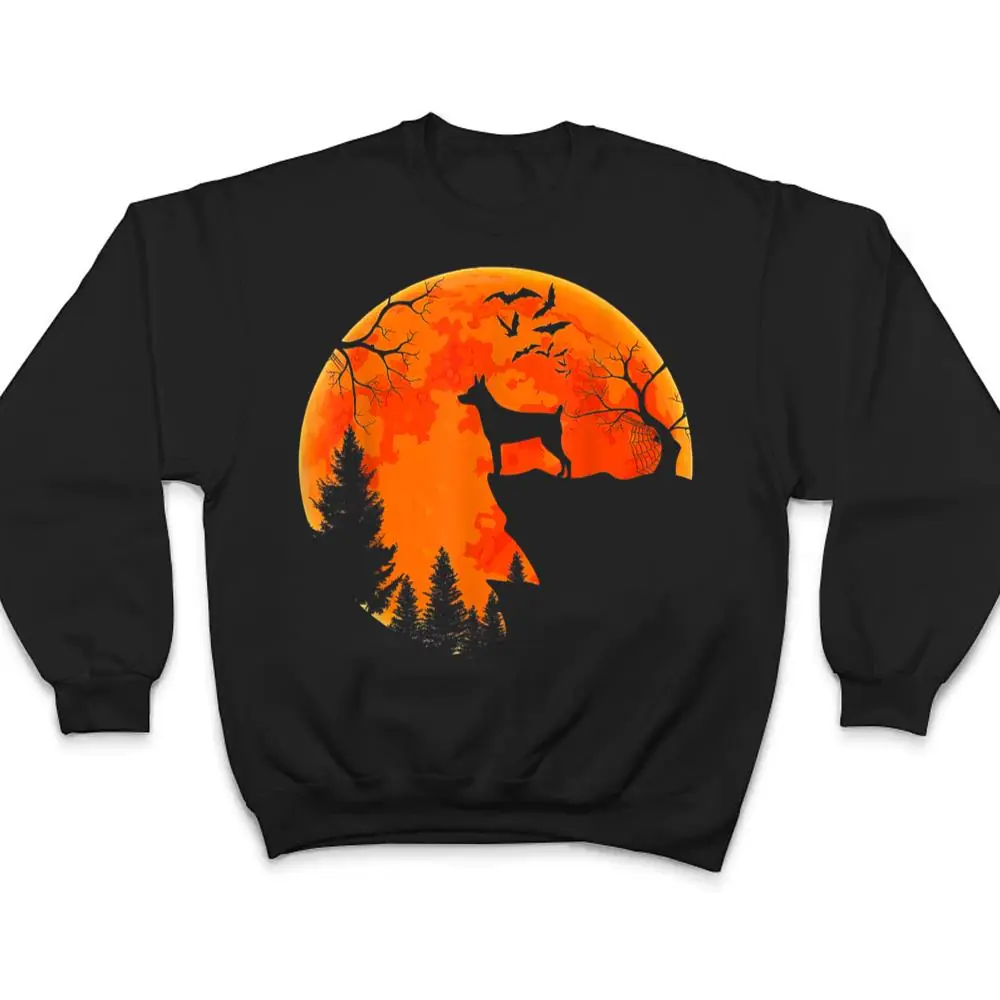 Rat-Terrier-Dog-And-Moon-Halloween-Costume-Dog-Lover-T-Shirt-4 Rat Terrier Dog And Moon Halloween Costume Dog Lover T Shirt