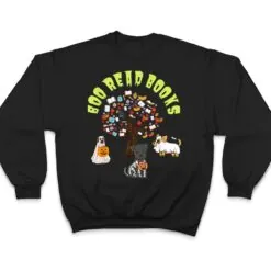 Read More Boooooks Cute Ghost Dog Funny Boo Groovy Halloween Ver 2 T Shirt Read More Boooooks Cute Ghost Dog Funny Boo Groovy Halloween Ver 2 T Shirt